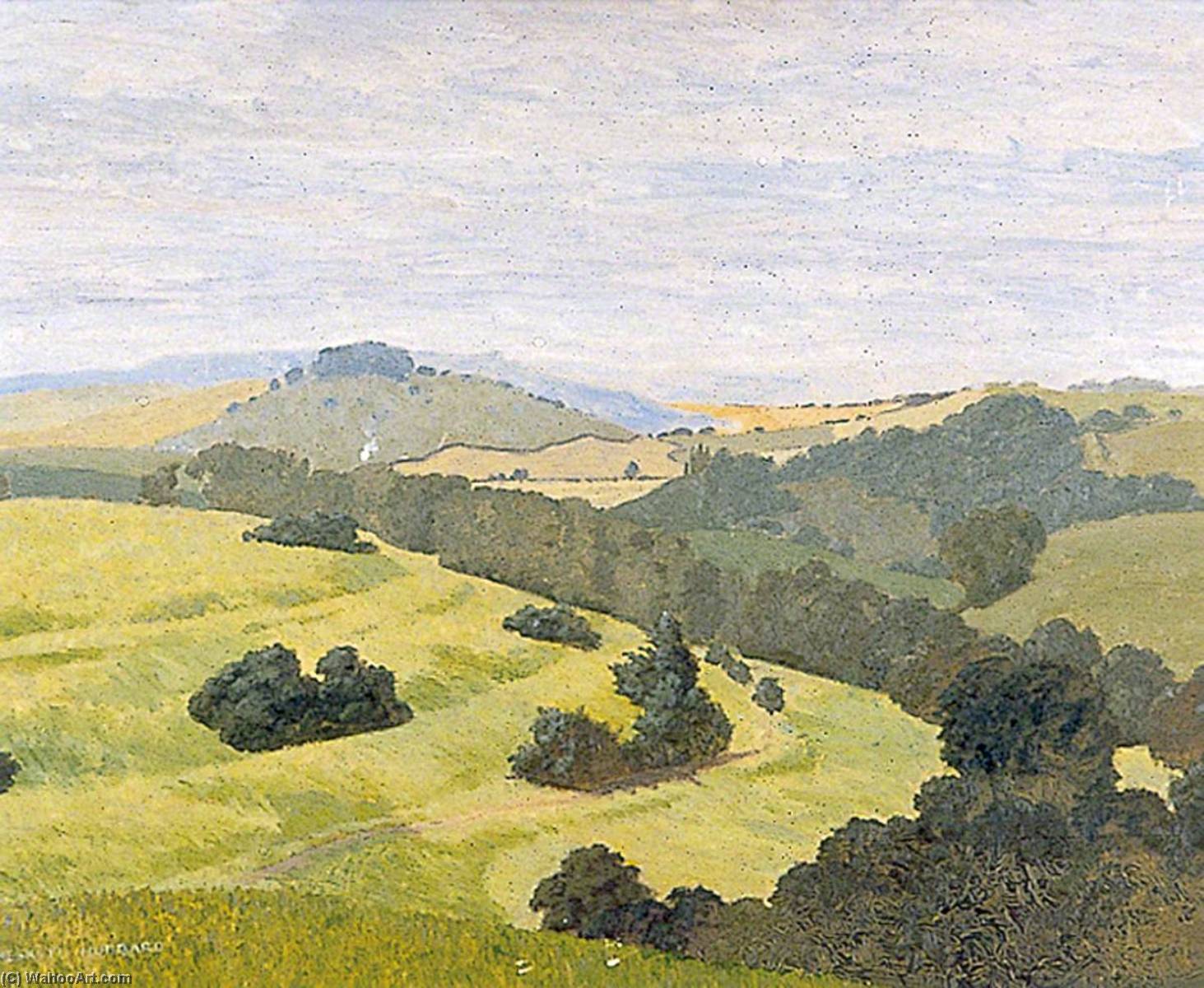 Charlton Forest From Goodwood, West Sussex — Eric Hesketh Hubbard