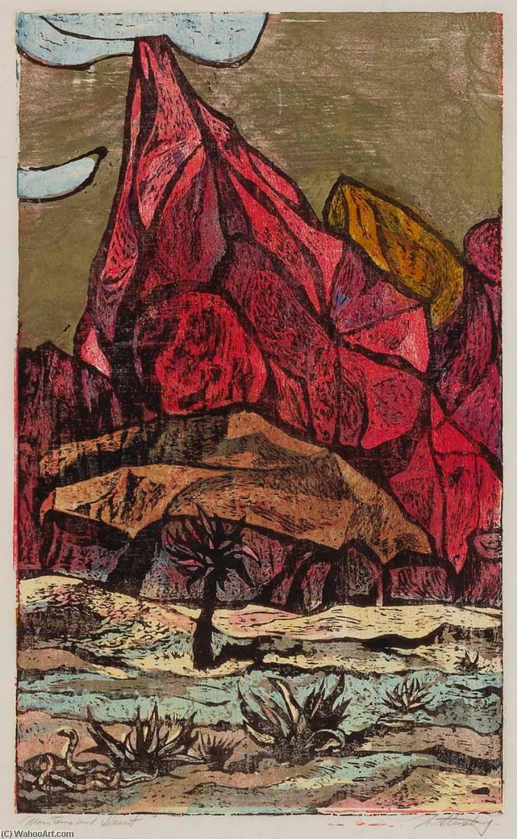 Mountains And Desert — Harry Sternberg