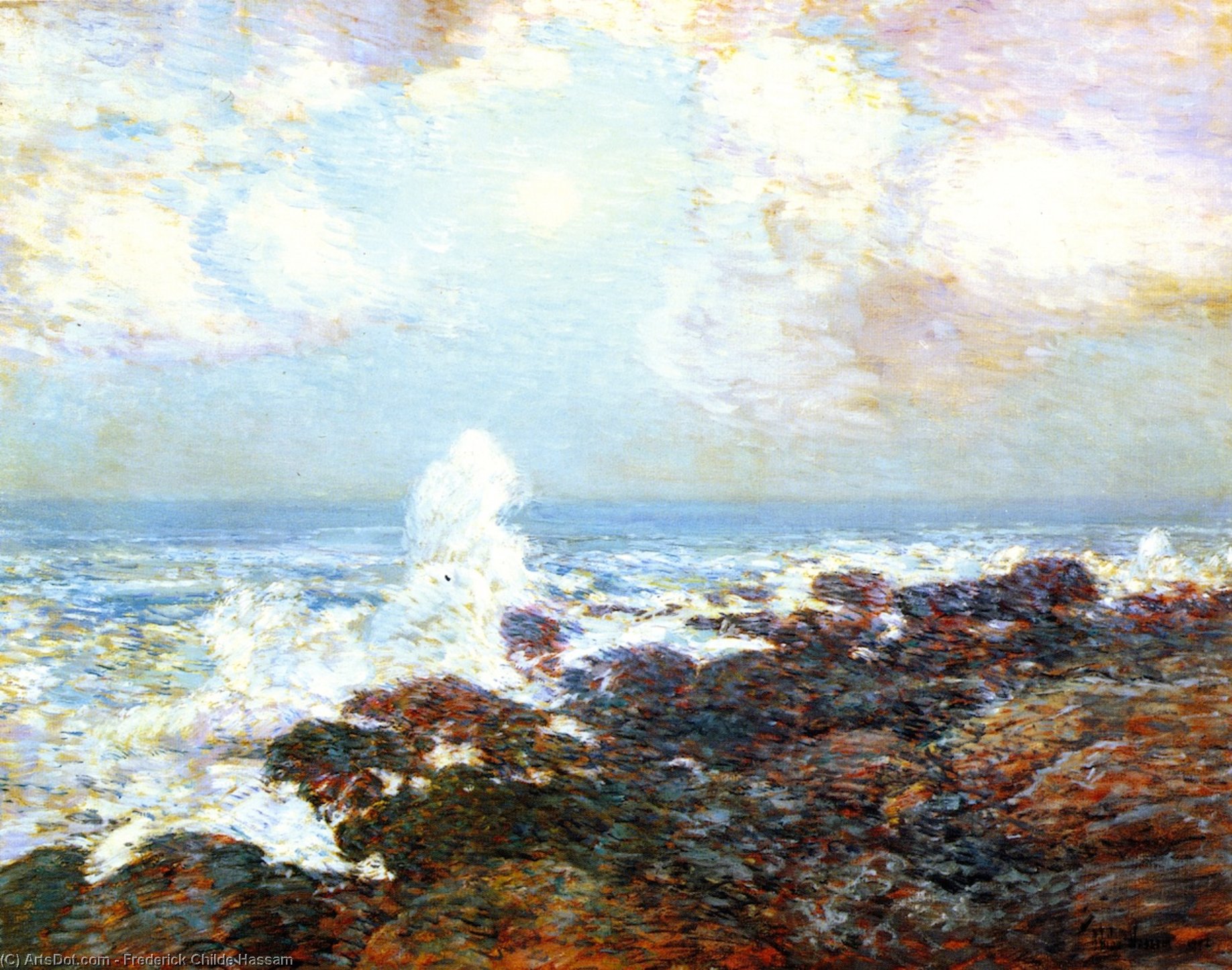 Seascape - Isles Of Shoals — Frederick Childe Hassam