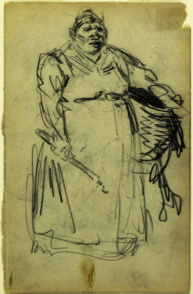 Woman With Basket — ジョージ・ラックス