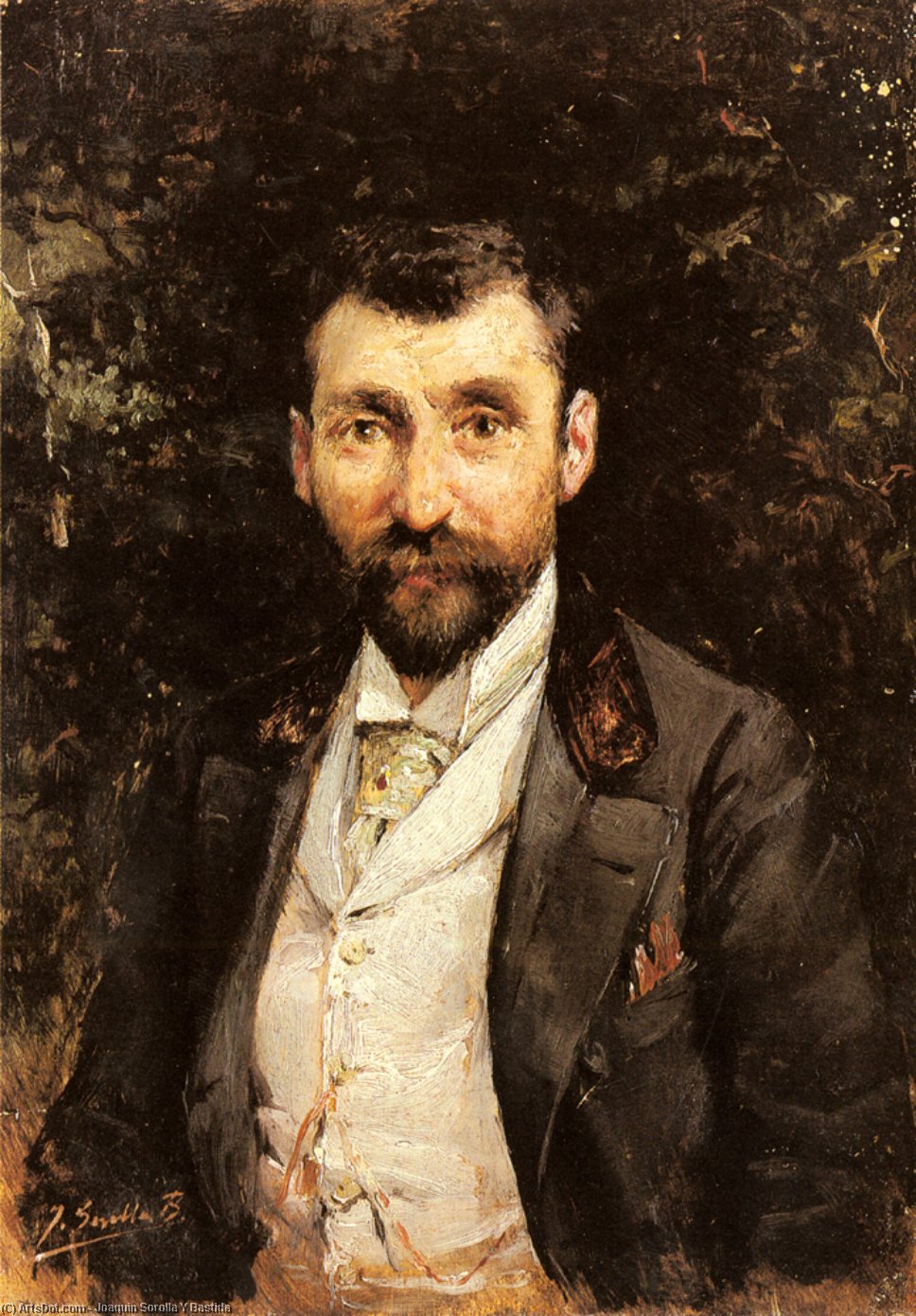 Portrait Of A Gentleman — Joaquín Sorolla Y Bastida