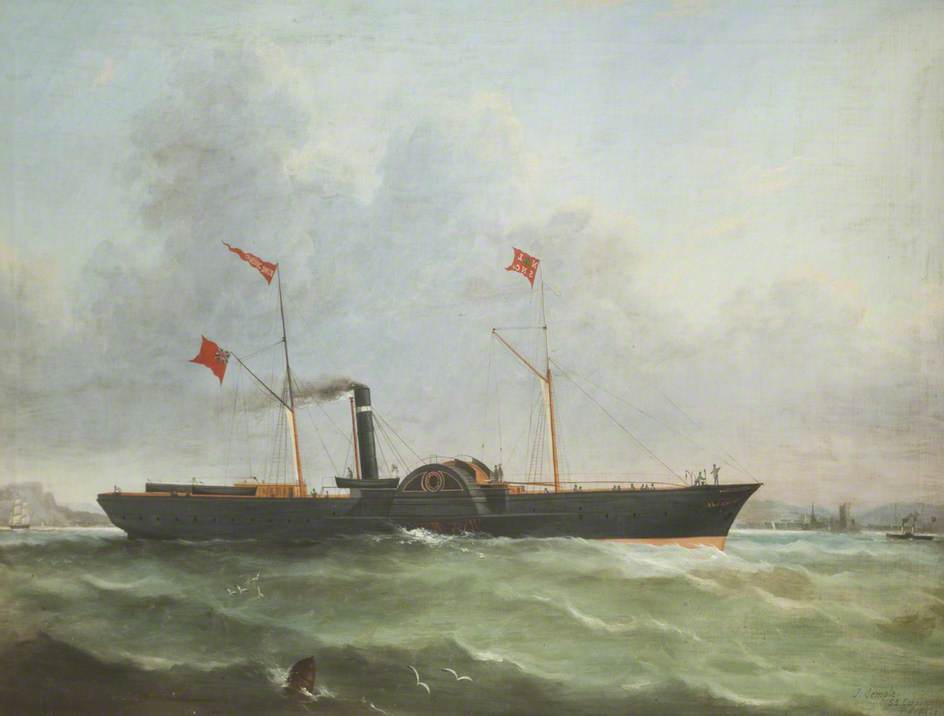 'royal Consort' Paddle Steamer — Joseph Semple