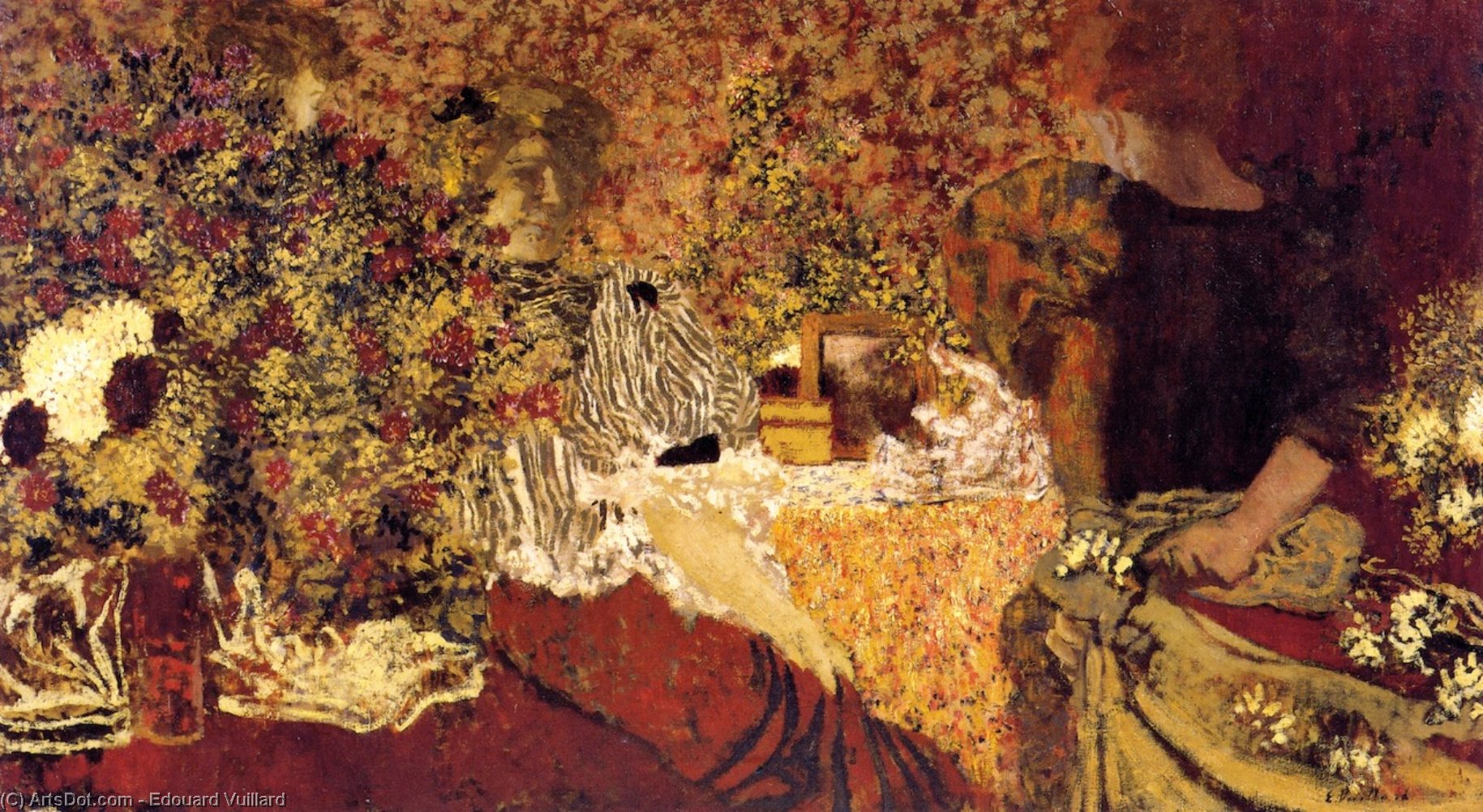 The Dressing Table — Jean-édouard Vuillard