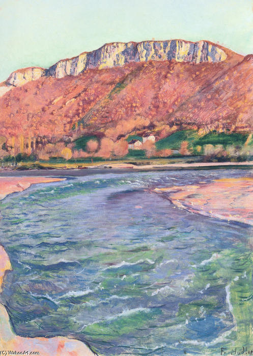 Saleve In Autumn — Ferdinand Hodler