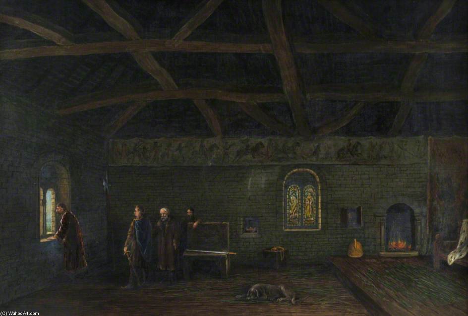 Interior Of Norman Merchant House, Blue Anchor Lane, Southampton - — Albrecht Dürer