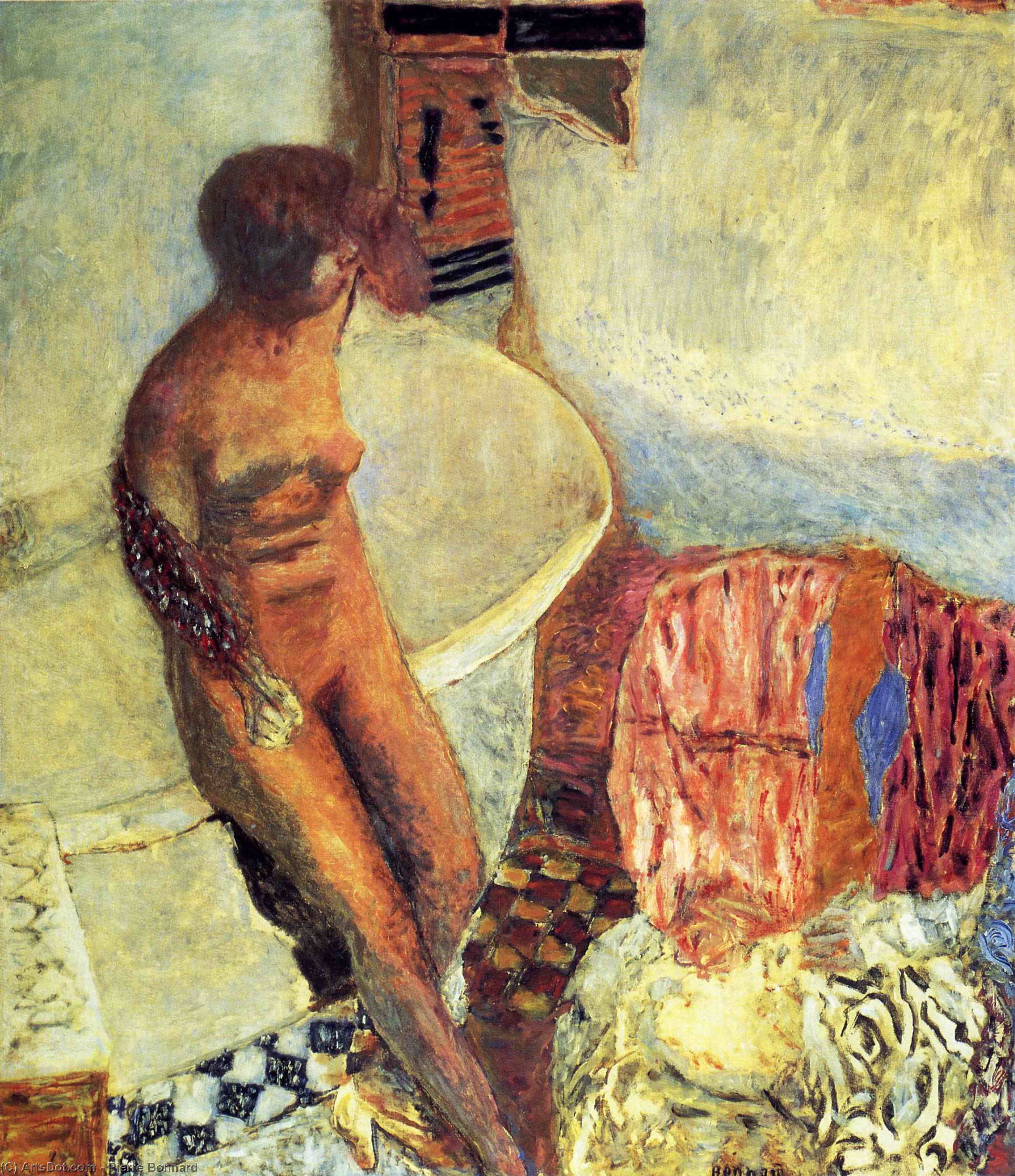Nude By The Bath Tub — Пијер Боннар