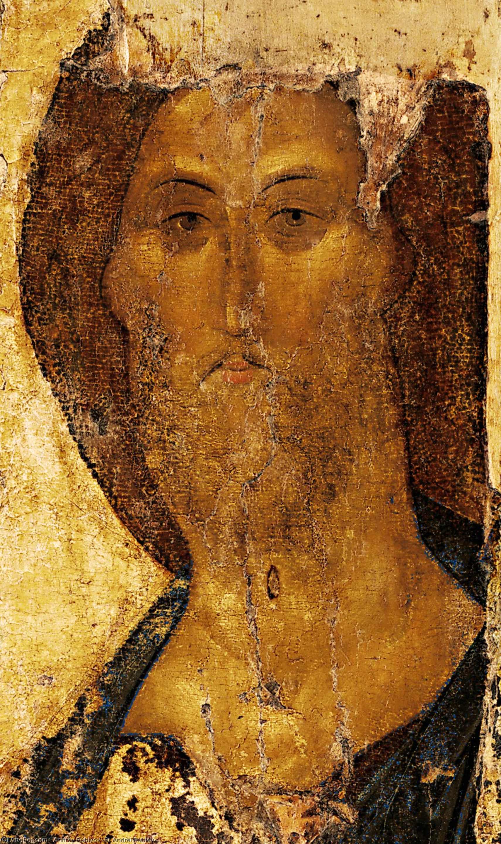 The Saviour. The Icon From The Deisus Chin (row), Zvenigorod. — Andrej Rubljev