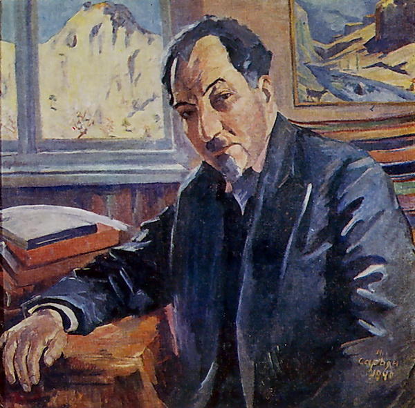 Portrait Of Avetik Isahakyan — Martiros Sarian
