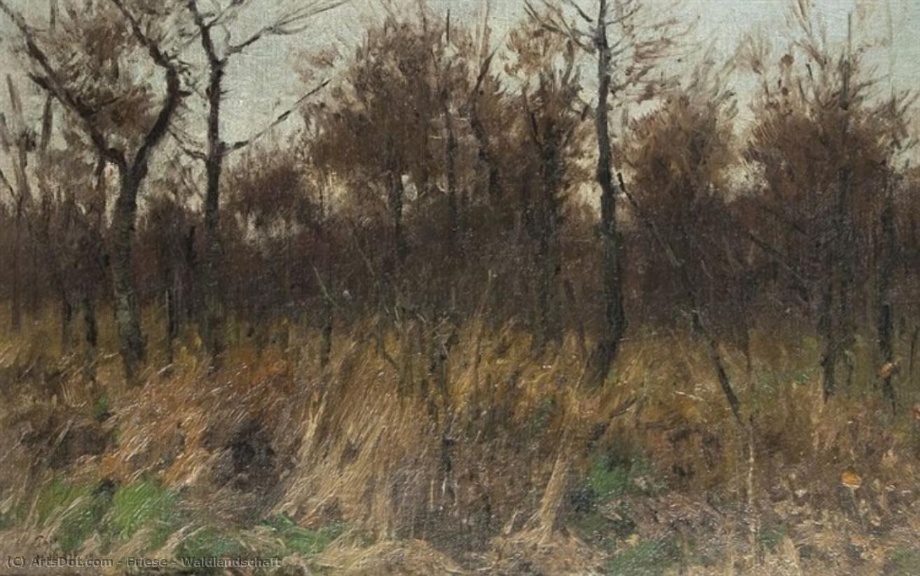 Waldlandschaft — Richard Bernhard Louis Friese