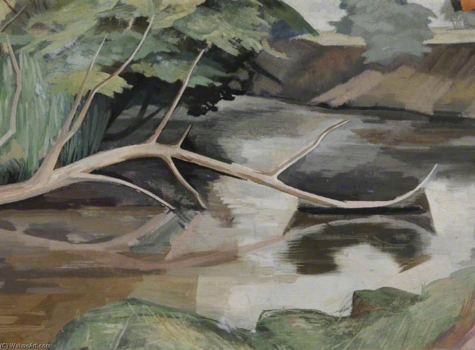 Dead Tree (verso) — Lionel Maurice De Sausmarez