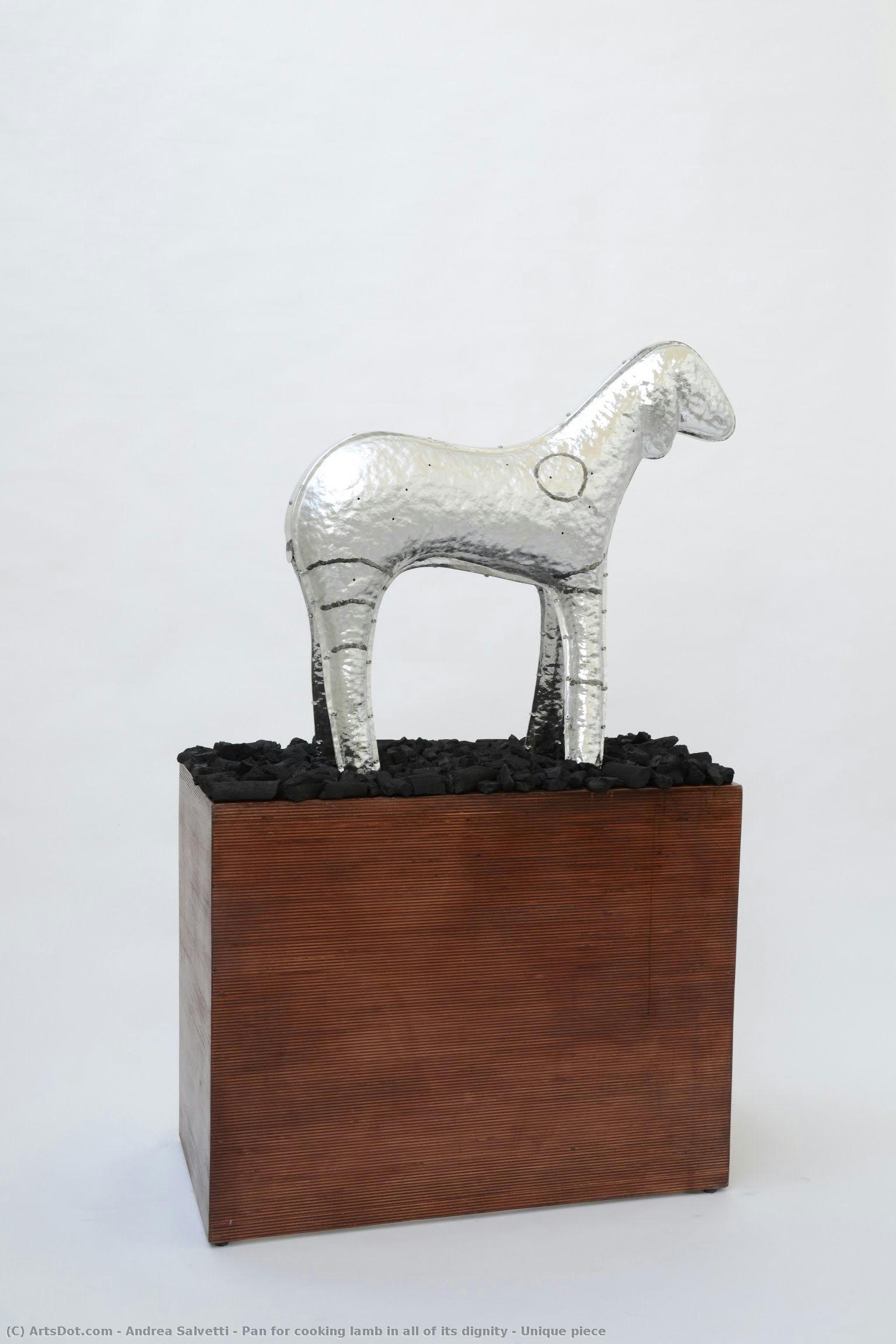 Pan For Cooking Lamb In All Of Its Dignity - Unique Piece — Andrea Salvetti