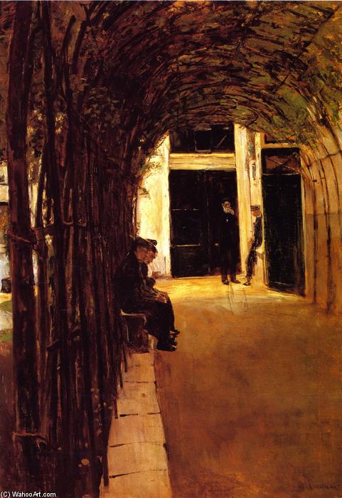 Altmännerhaus In Amsterdam, Studie — Max Liebermann
