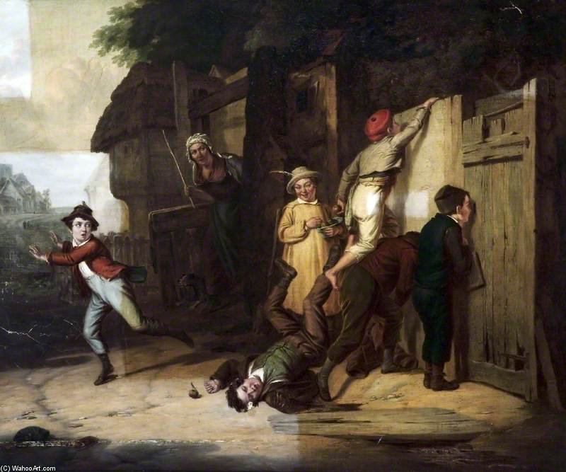 Robbing The Orchard — Томас Джордж Уэбстер