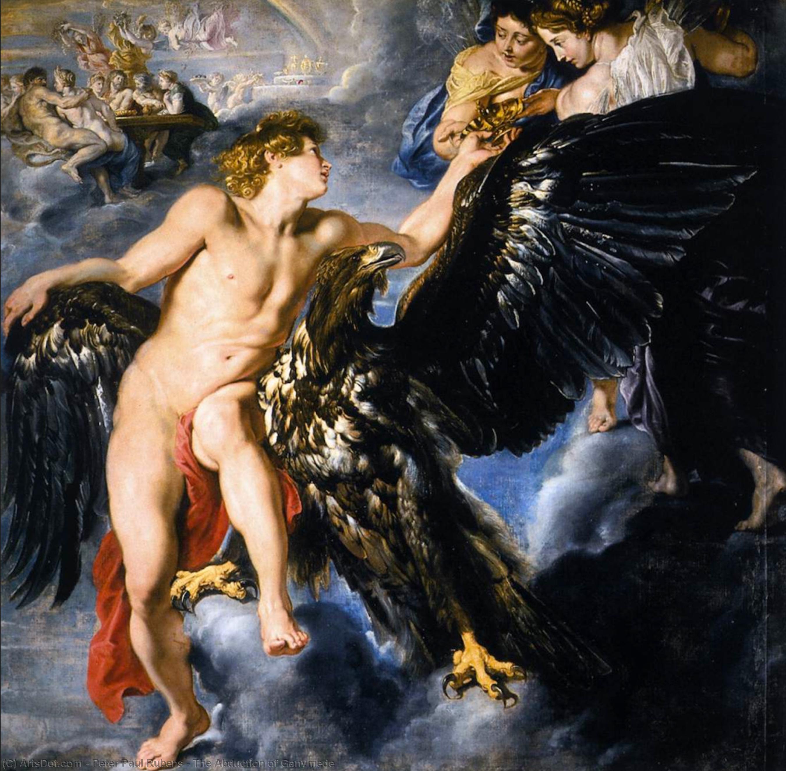 La Abducción De Ganímedes — Pedro Pablo Rubens