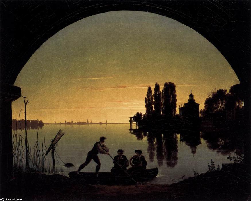 The Banks Of The Spree Near Stralau — Karl Fridrih Šinkel