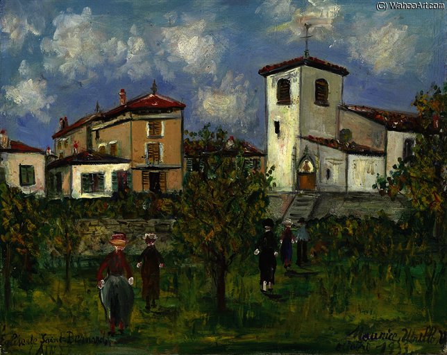 Eglise De Saint-bernard — Утрилло