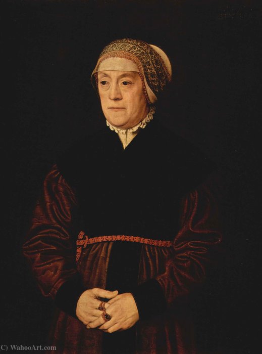 Portrait Of An Elderly Lady — Nicolas Neufchatel