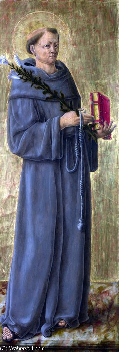 Saint Anthony Of Padua — Giorgio Schiavone