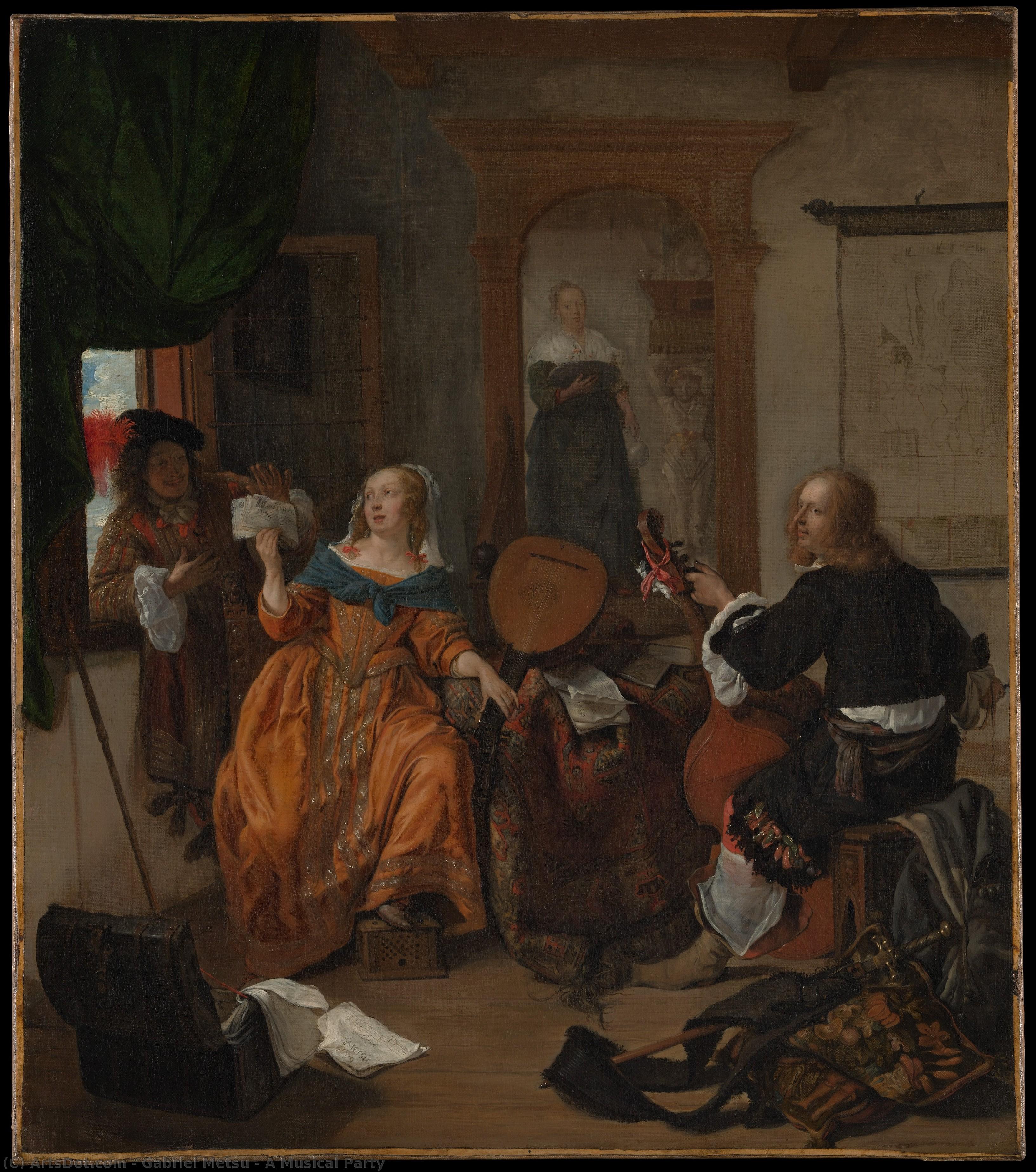 A Musical Party — Габриэль Метс