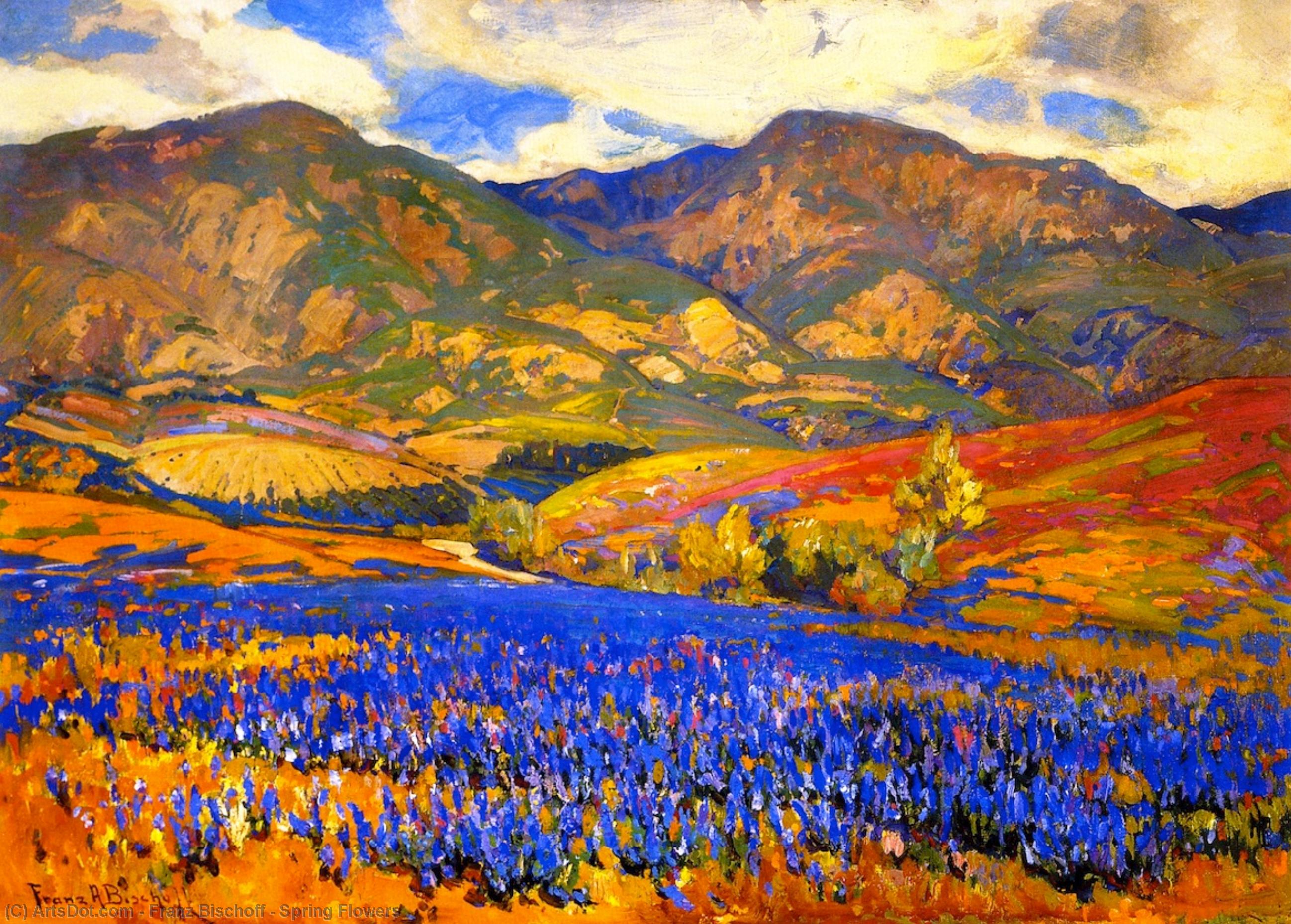 Spring Flowers — Франц Бишофф