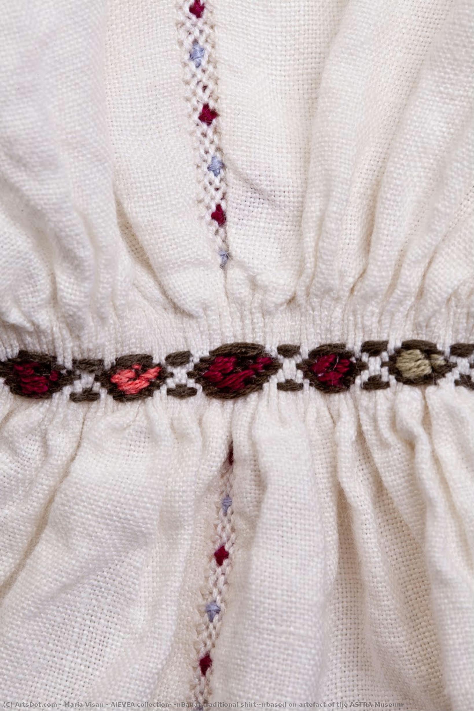 Aievea Collection; \nbanat Traditional Shirt;\nbased On Artefact Of The Astra Museum — Maria Visan