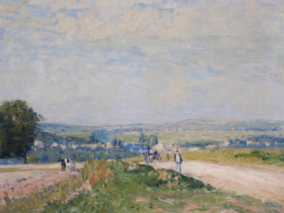 The Path To Montbuisson — Alfred Sisley