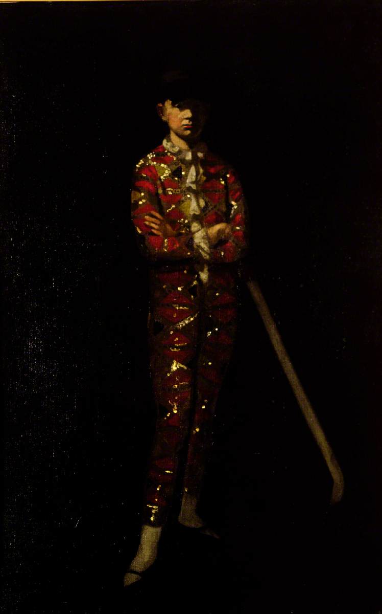 The Artist's Daughter, Nancy, As Pierrot — Mabel Pryde