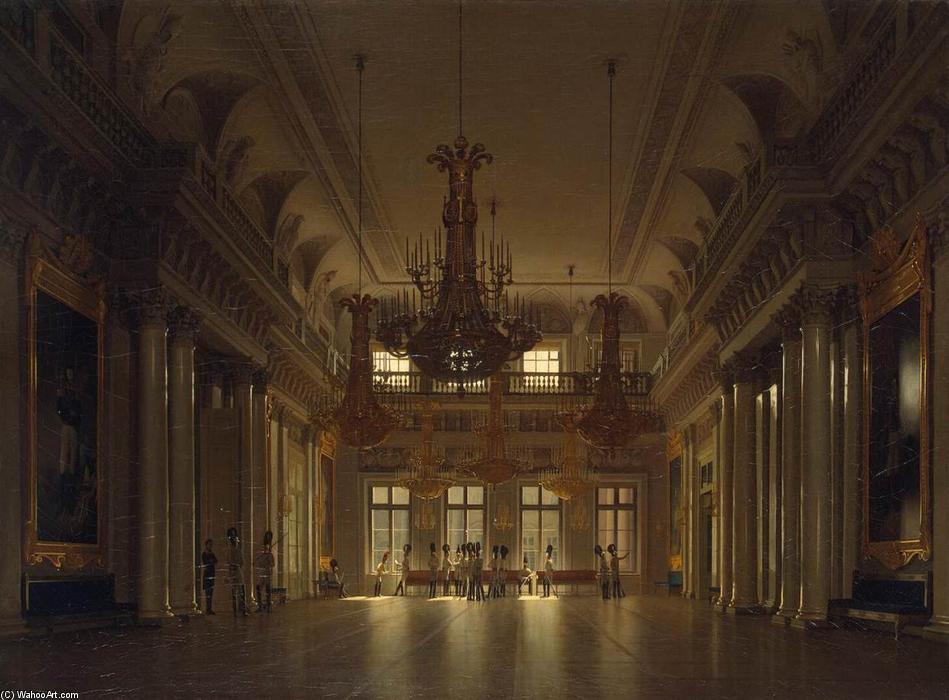 The Fieldmarshals' Hall In The Winter Palace — Sergey Konstantinovich Zaryanko