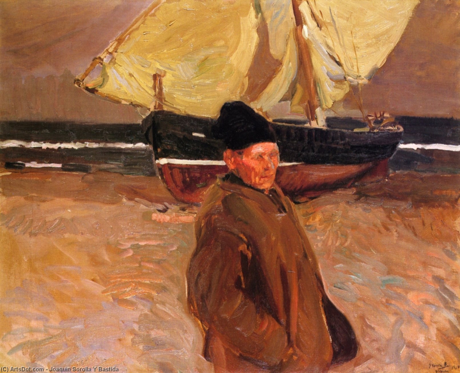 Old Valencian Fisherman — Joaquín Sorolla Y Bastida