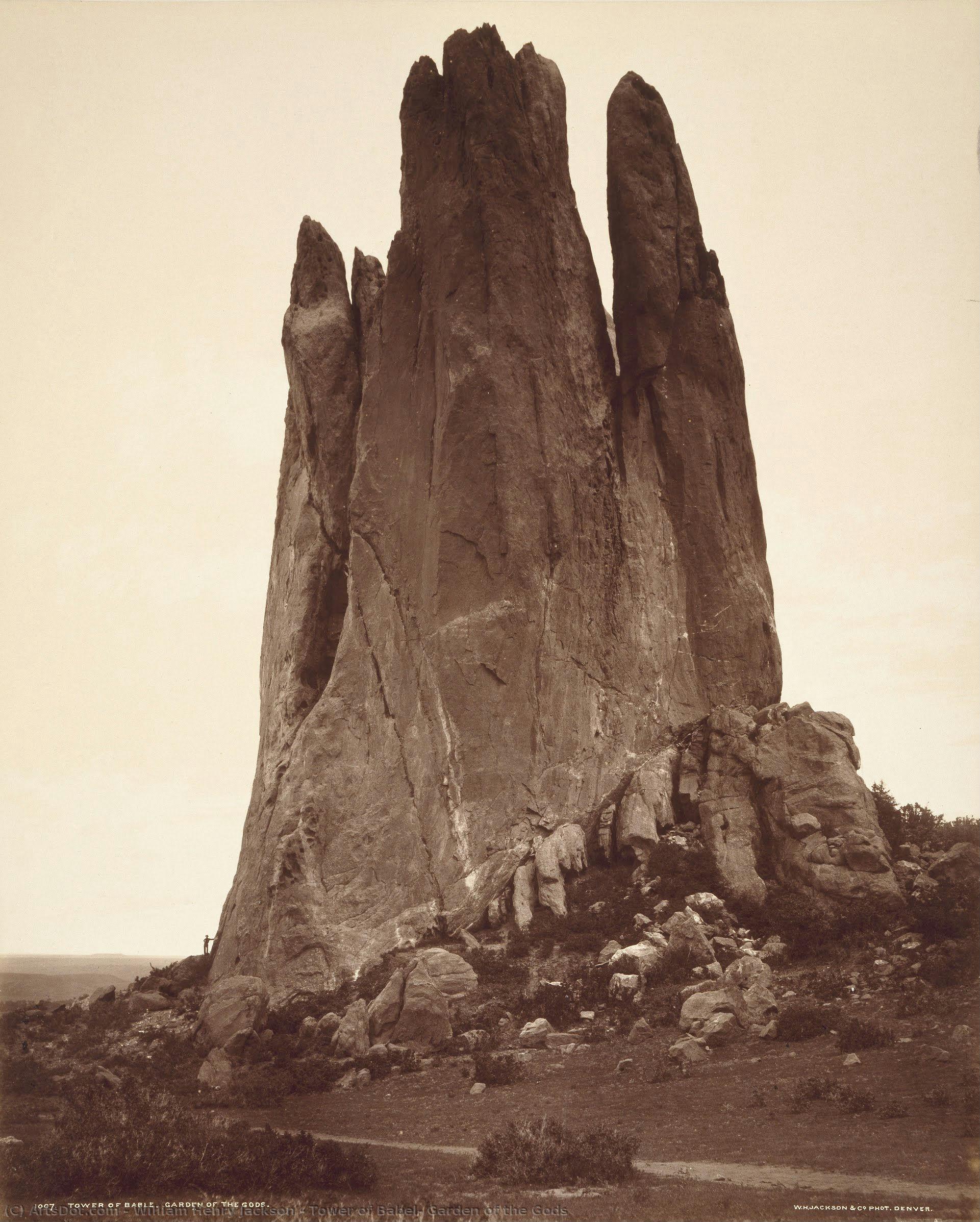 Tower Of Babel, Garden Of The Gods — William Henry Jackson