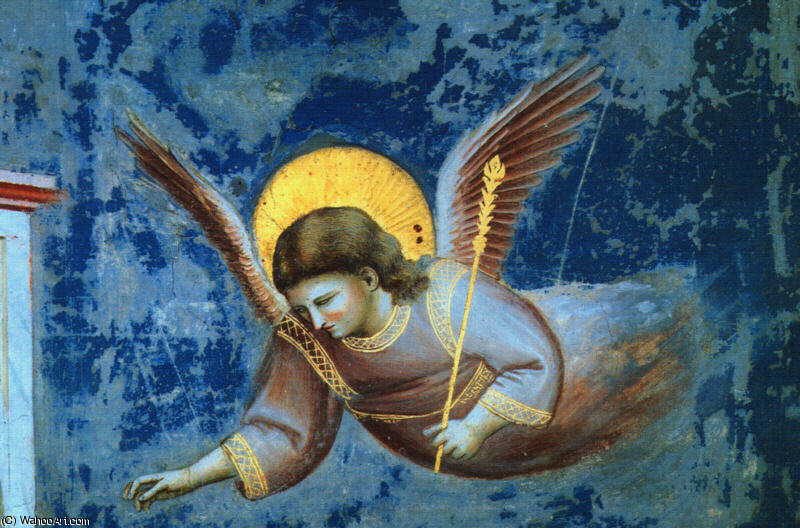 Scenes From The Life Of The Virgin.the Present — Giotto Di Bondone