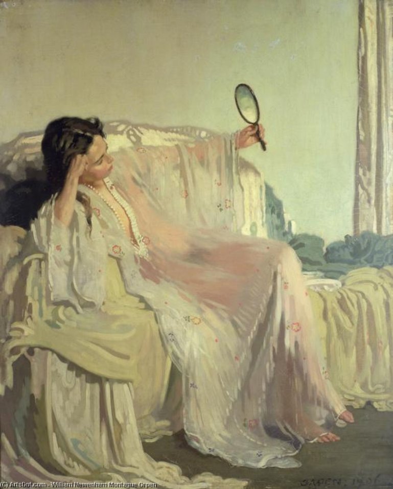 The Eastern Gown — Sir William Newenham Montague Orpen