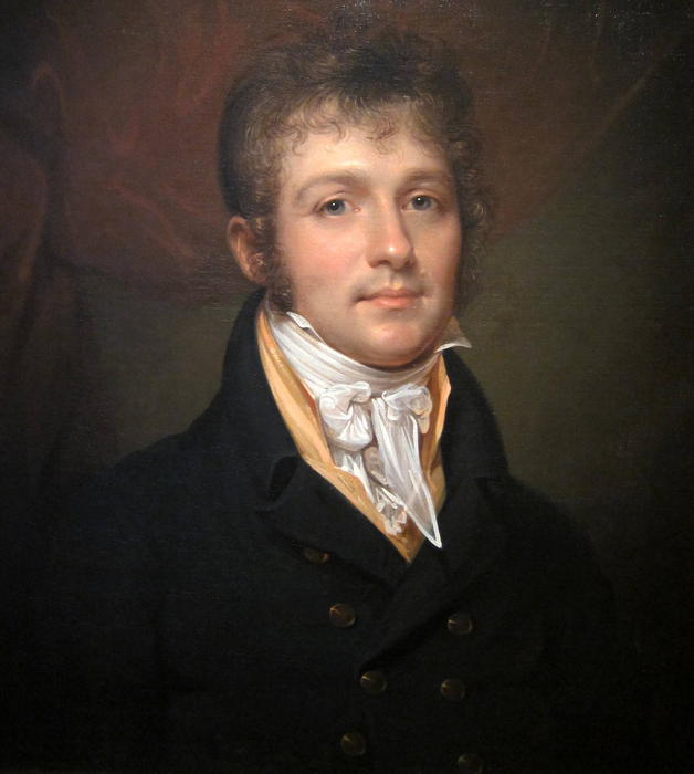Portrait Of Edward Shippen Burd Of Philadelphia — Rembrandt Peale