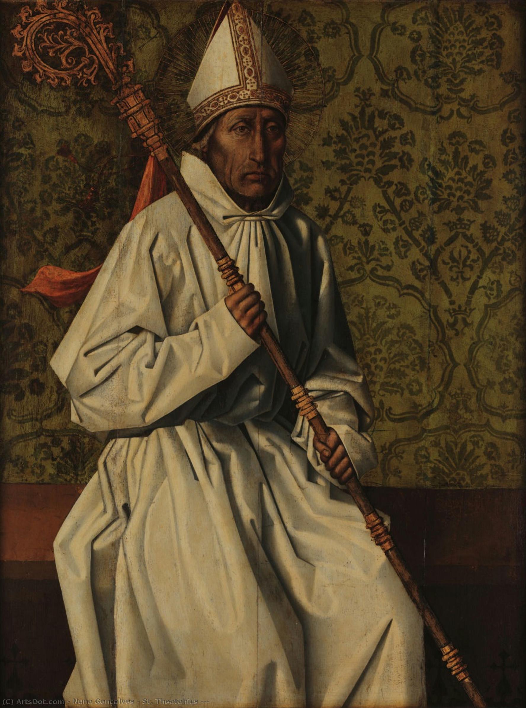 St. Theotonius (?) — Nuno Gonçalves