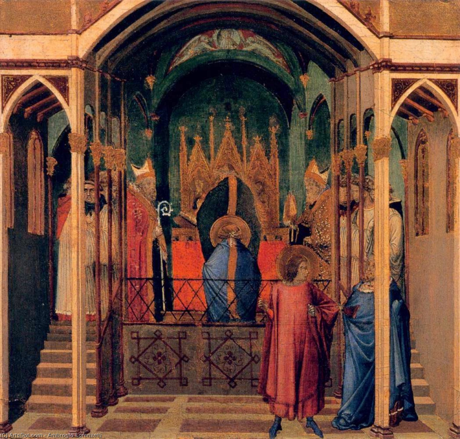 Scenes Of The Life Of St Nicholas (12) — Ambrogio Lorenzetti