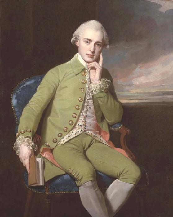 Portrait Of A Gentleman, Said To Be Earl Grey — George Romney
