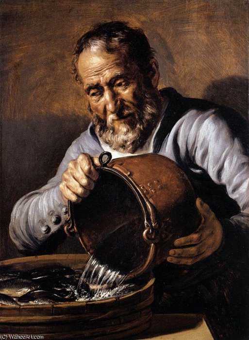 The Four Elements And Ages Of Man;water And Old Age — Jan Andrea Lievens Jan Lievens