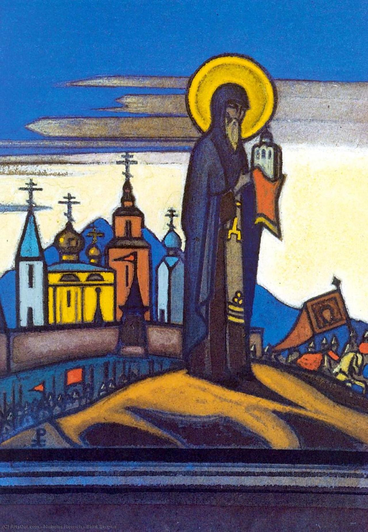 Saint Sergius — Николай Константинович Роерих