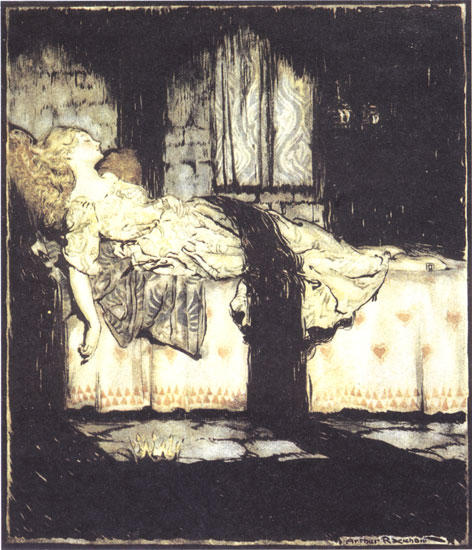 Sleeping Beauty — Arthur Rackham
