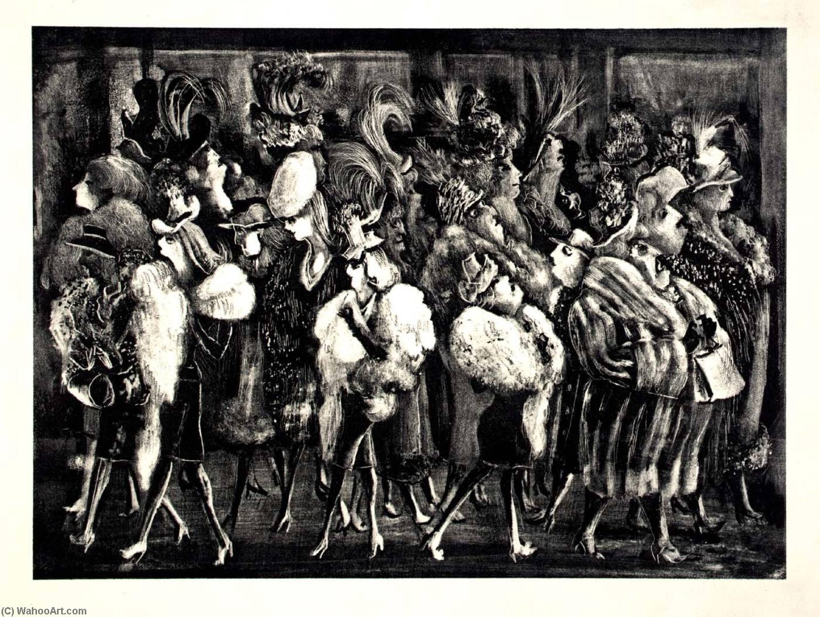 Untitled (easter Parade) — Adolf Dehn