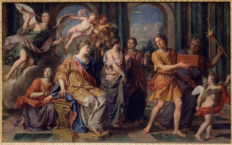 Dejanire Envoyant La Chemise Empoisonnee De Nessus A Hercule — Noel Nicolas Coypel
