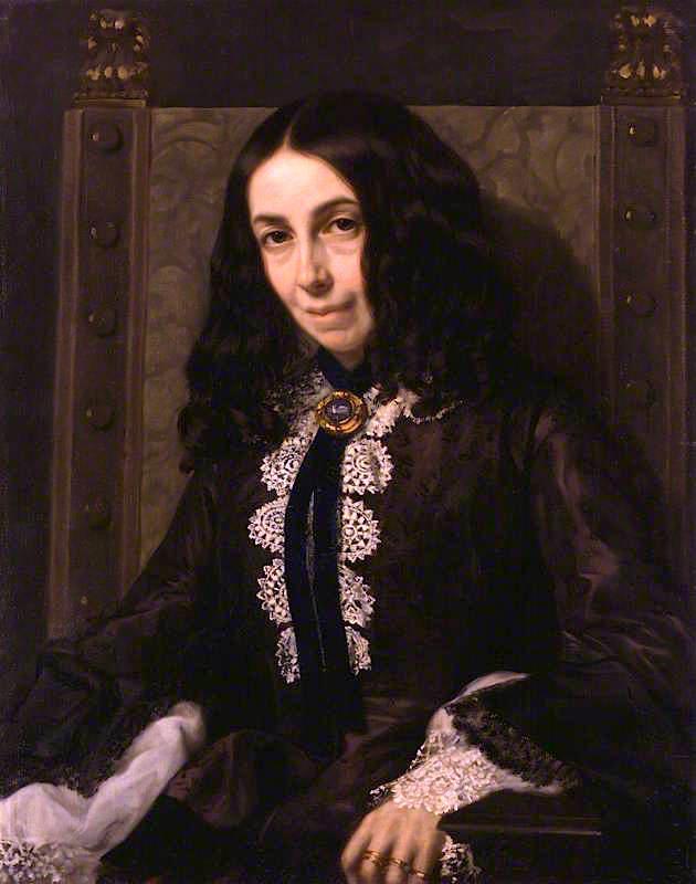 Elizabeth Barrett Browning — Michele Gordigiani