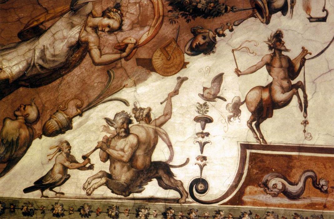 Fresco Decoration (detail) — Alessandro Allori