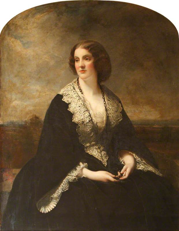 Caroline Stewart (d.1896), Lady Heron Maxwell — William Menzies Tweedie