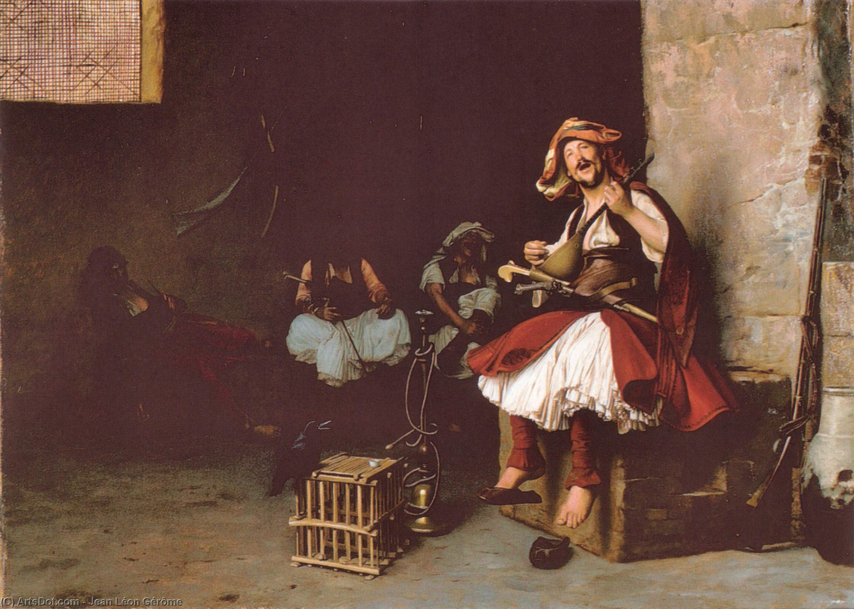 Bashi-bazouk Singing — Jean-léon Gérôme