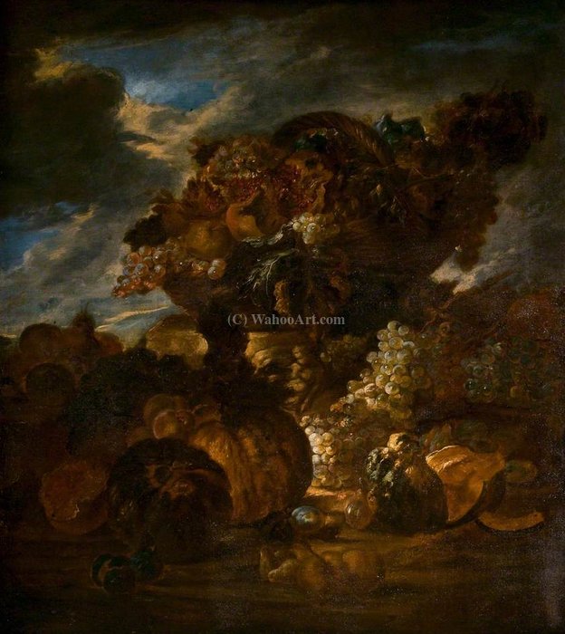 Still Life With Fruit — Michele Pace Del Campidoglio