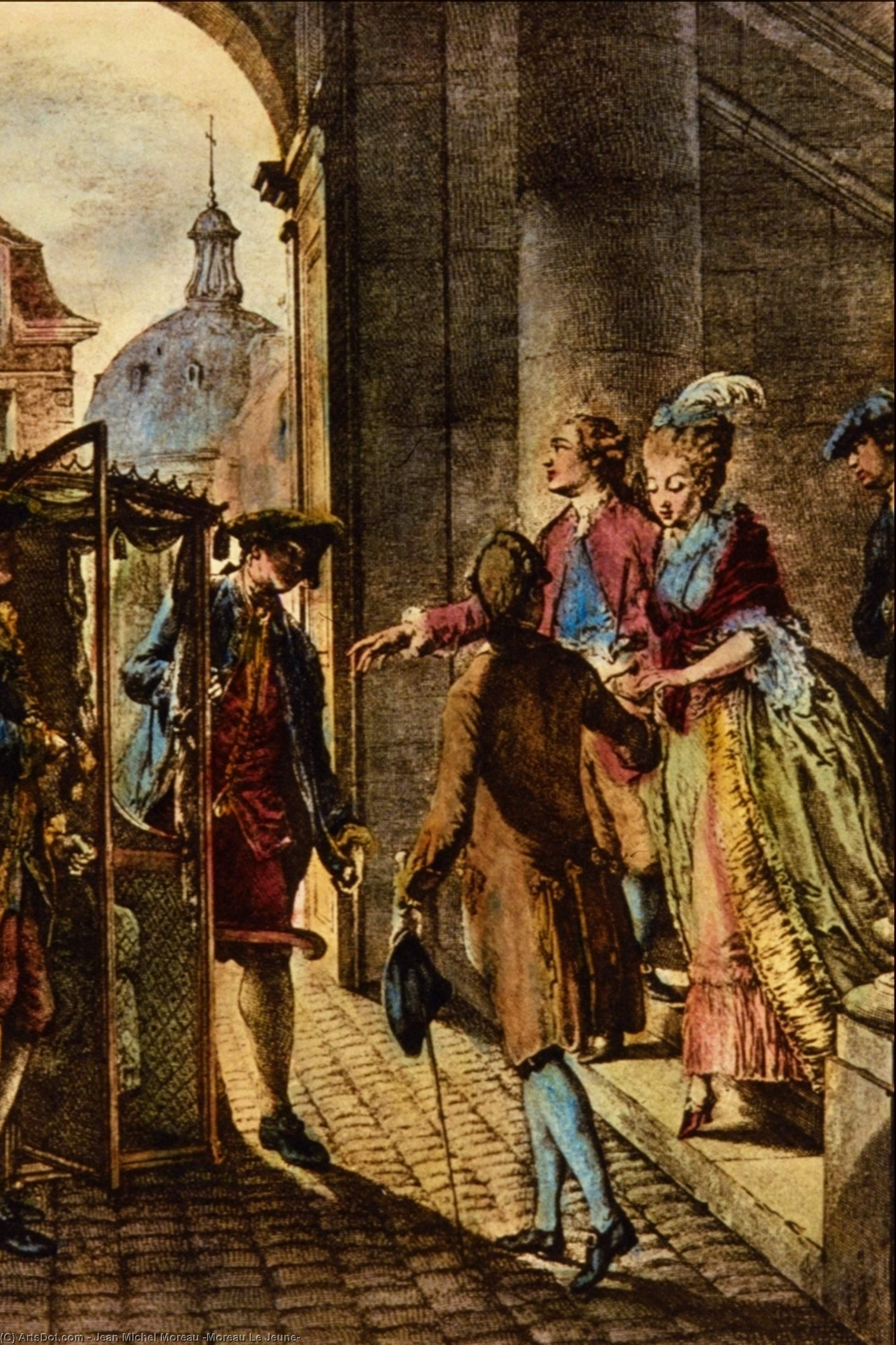 Precautions — Jean Michel Moreau (moreau Le Jeune)