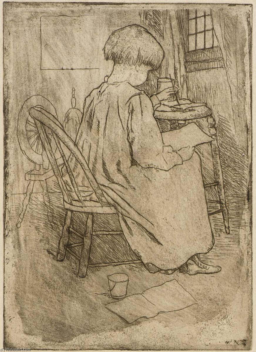 The Little Artist — Julian Alden Weir