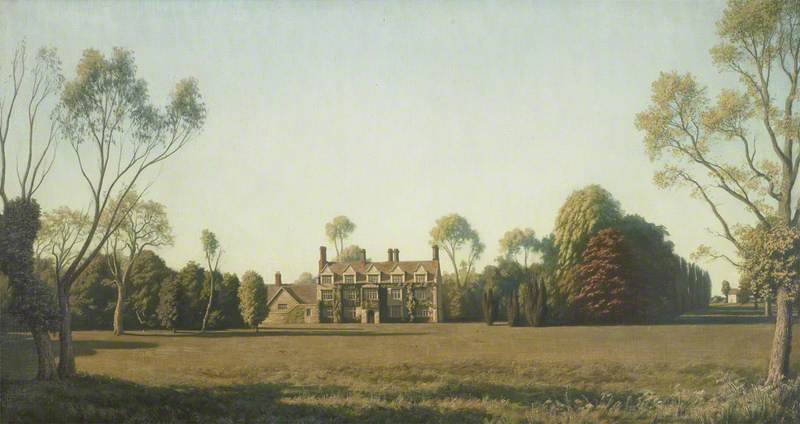 South Front Of Anglesey Abbey, Cambridgeshire — Algernon Cecil Newton