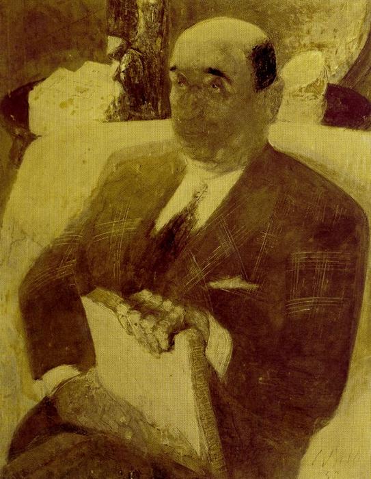 Retrato De D. Carlos Blanco-soler — Francisco Gutiérrez Cossio (pancho Gutierrez Cossio)
